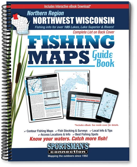 Sportsman's Connection Northwest Wisconsin Northern Region Fishing Map Guide 3 Sportsman's Connection Northwest Wisconsin Northern Region Fishing Map Guide