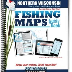 Sportsman's Connection Vilas Area Northern Wisconsin Fishing Map Guide