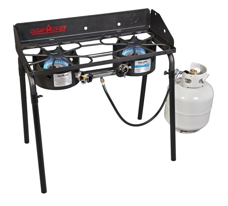 Camp Chef Explorer Two Burner Propane Stove 3 Camp Chef Explorer Two Burner Propane Stove