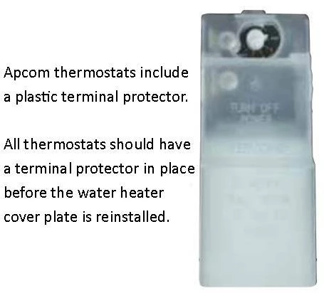 Camco Apcon Style Lower Water Heater Thermostat 4 Camco Apcon Style Lower Water Heater Thermostat - Image 2