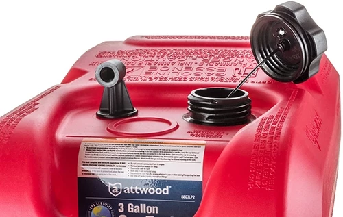 Attwood 8803LP2 EPA/CARB Certified Fuel Tank – 3 Gallon 4 Attwood 8803LP2 EPA/CARB Certified Fuel Tank – 3 Gallon - Image 2