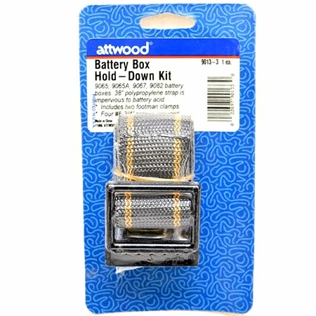 Attwood 9013-3 Battery Box Strap - 38 in 4 Attwood 9013-3 Battery Box Strap - 38 in - Image 2