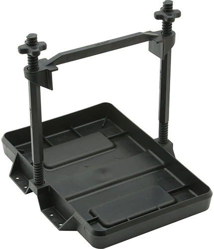 Attwood 9098-5 Heavy-Duty Adjustable Battery Tray – 27 Series 3 Attwood 9098-5 Heavy-Duty Adjustable Battery Tray – 27 Series