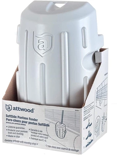 Attwood 93536-1 Softside Pontoon Boat Fender 6 Attwood 93536-1 Softside Pontoon Boat Fender - Image 4