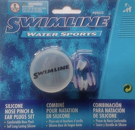 Swimline Silicone Ear & Nose Plugs Combo 3 Swimline Silicone Ear & Nose Plugs Combo