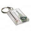 Thermometer & Compass Key Ring -Outlet Sporting Goods Store 9714 1 1