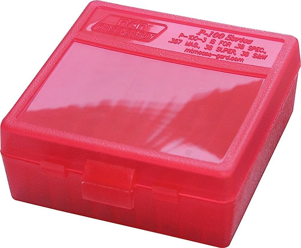 MTM Molded Products Case-Gard P-100 Series Handgun Ammo Box 3 MTM Molded Products Case-Gard P-100 Series Handgun Ammo Box