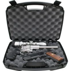 MTM Molded Products Black 2 Pistol Handgun Case