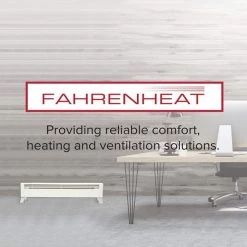 Fahrenheat White Portable Electric Hydronic Baseboard Heater - 1500 W, 120 V -Outlet Sporting Goods Store 9880011 4