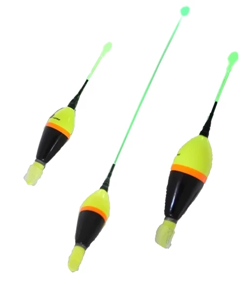 JB Lures Lighted Fire Float 2" 3 JB Lures Lighted Fire Float 2"