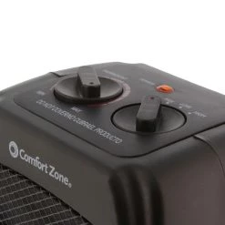 Comfort Zone Ceramic Electric Portable Space Heater, Black -Outlet Sporting Goods Store 996a954f 7d71 4cf7 85f2 4bc890e4af6e 1 03bbdb9025961aab6553a5456c3a23aa