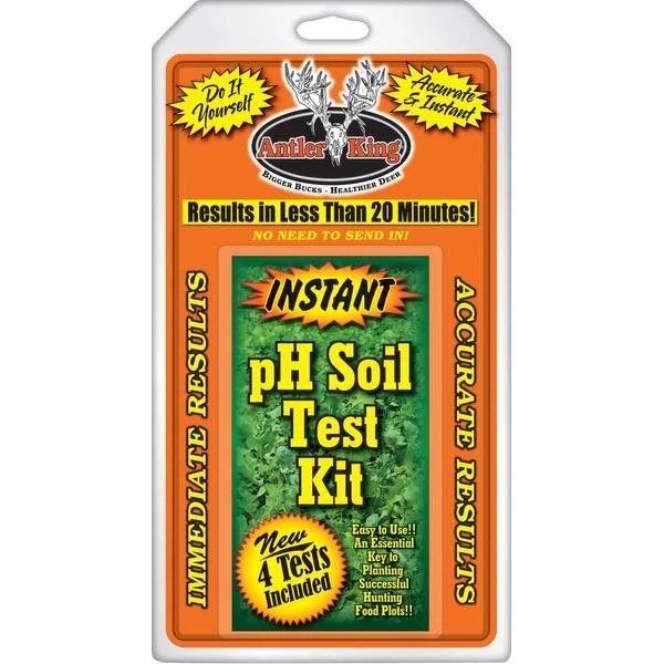 Antler King Instant pH Soil Test Kit 3 Antler King Instant pH Soil Test Kit