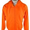 WFS Hooded Zip Blaze Orange Sweatshirt