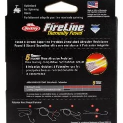 Berkley FireLine Braid 125 yd., Crystal -Outlet Sporting Goods Store crystal 2 5 1