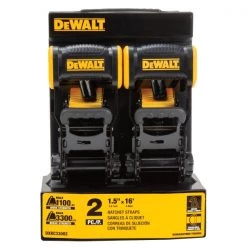 DEWALT Ratcheting Straps -Outlet Sporting Goods Store dxbc33002 1