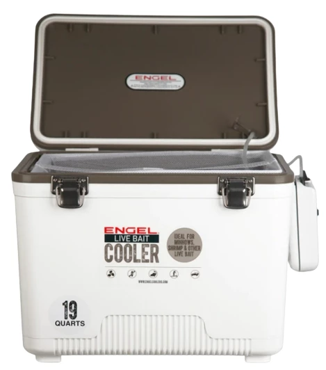 Engel 19 Quart Live Bait Cooler w/ Air Pump 5 Engel 19 Quart Live Bait Cooler w/ Air Pump - Image 3