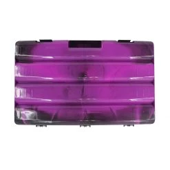 Evolution Outdoor Drift Series 3700 Colored Tackle Tray -Outlet Sporting Goods Store eo driftseries3700 0007 37005 evdriftseries3700tackletray purple back 1