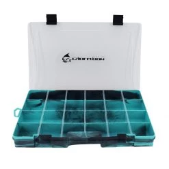 Evolution Outdoor Drift Series 3700 Colored Tackle Tray -Outlet Sporting Goods Store eo driftseries3700 0008 37004 evdriftseries3700tackletray seafoam open 1
