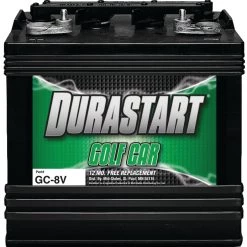Durastart 8 Volt Golf Cart Battery, GC8V-110