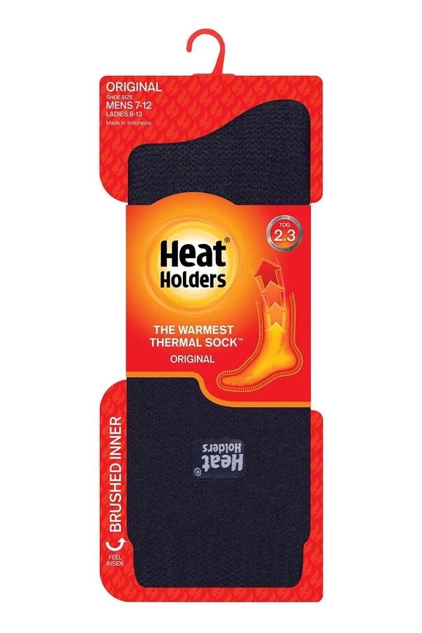Grabber Heat Holders Men's Original Socks - Black 4 Grabber Heat Holders Men's Original Socks - Black - Image 2