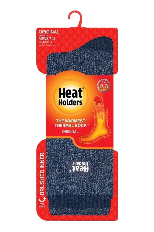 Grabber Heat Holders Men's Twist Socks - Black/Gray 4 Grabber Heat Holders Men's Twist Socks - Black/Gray - Image 2