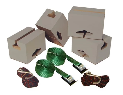 Malone Standard Canoe Carrier with Tie-Downs - Foam Block Style - 6" Long 4 Malone Standard Canoe Carrier with Tie-Downs - Foam Block Style - 6" Long - Image 2