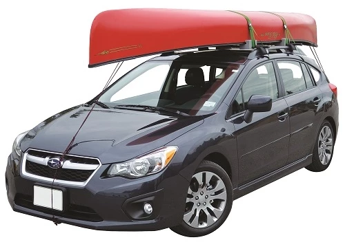 Malone Standard Canoe Carrier with Tie-Downs - Foam Block Style - 6" Long 5 Malone Standard Canoe Carrier with Tie-Downs - Foam Block Style - 6" Long - Image 3