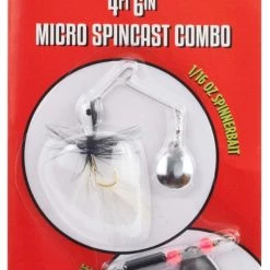 ProFISHiency Splat 4' 6" Pocket Spincast Combo -Outlet Sporting Goods Store pro46mscsplat splat lures 1