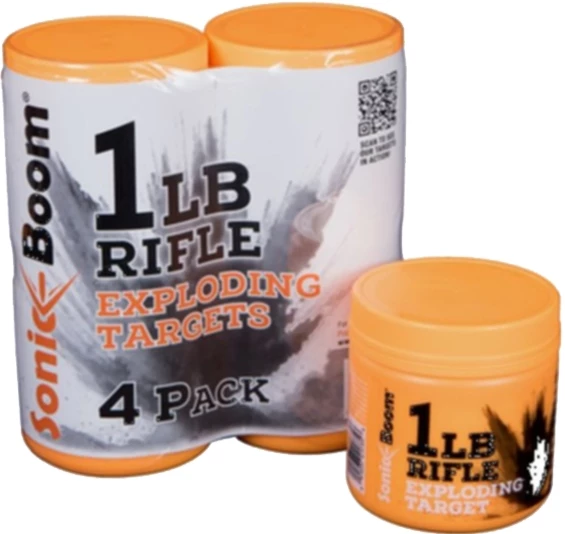 Sonic Boom 1 lb Exploding Rifle Target - 4 Pack 4 Sonic Boom 1 lb Exploding Rifle Target - 4 Pack - Image 2