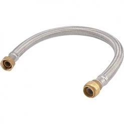 SharkBite Stainless Steel Braided Flexible Water Heater Connector - 3/4 in PTF x 3/4 in FIP 8 SharkBite Stainless Steel Braided Flexible Water Heater Connector - 3/4 in PTF x 3/4 in FIP -Outlet Sporting Goods Store u3088flex24lf