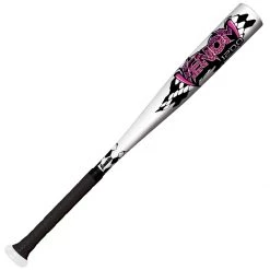 Franklin Sports Venom 1200 T-Ball Bat, White/Pink, 25in-13oz