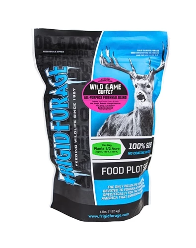 Frigid Forage Wild Game Buffet – 4 lb / 1/2 Acre Bag 3 Frigid Forage Wild Game Buffet – 4 lb / 1/2 Acre Bag